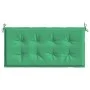 Garden bench cushion Oxford fabric green 100x50x3 cm by vidaXL, Cushions for chairs and sofas - Ref: Foro24-43205, Price: 22,...
