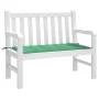Gartenbankauflage Oxford-Stoff grün 120x50x3 cm von vidaXL, Kissen für Stühle und Sofas - Ref: Foro24-43206, Preis: 21,77 €, ...