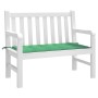 Gartenbankauflage Oxford-Stoff grün 120x50x3 cm von vidaXL, Kissen für Stühle und Sofas - Ref: Foro24-43206, Preis: 24,18 €, ...