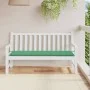 Garden bench cushion Oxford fabric green 150x50x3 cm by vidaXL, Cushions for chairs and sofas - Ref: Foro24-43207, Price: 17,...