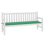 Gartenbankauflage Oxford-Stoff grün 180x50x3 cm von vidaXL, Kissen für Stühle und Sofas - Ref: Foro24-43208, Preis: 20,73 €, ...