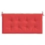 Garden bench cushion in red Oxford fabric 100x50x3 cm by vidaXL, Cushions for chairs and sofas - Ref: Foro24-43209, Price: 15...