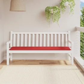 Gartenbankkissen aus rotem Oxford-Stoff 180x50x3 cm von vidaXL, Kissen für Stühle und Sofas - Ref: Foro24-43212, Preis: 18,53...