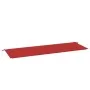 Cojín de banco de jardín tela Oxford rojo 150x50x3 cm de vidaXL, Cojines para sillas y sofás - Ref: Foro24-43211, Precio: 28,...