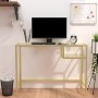 Transparenter Schreibtisch aus gehärtetem Glas, 100 x 36 x 74 cm von vidaXL, Schreibtische - Ref: Foro24-331625, Preis: 85,53...