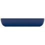 Luxury rectangular matte dark blue ceramic washbasin 71x38 cm by vidaXL, Sinks - Ref: Foro24-146957, Price: 83,39 €, Discount: %