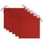 Klappbare Gartenstühle, 6 Stück, Kissen aus massivem Akazienholz von vidaXL, Gartenstühle - Ref: Foro24-3065440, Preis: 327,3...