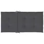 Garden chair cushion low backrest 2 units anthracite Oxford fabric by vidaXL, Cushions for chairs and sofas - Ref: Foro24-475...