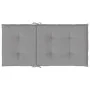 Cojín silla jardín respaldo bajo 2 uds tela Oxford gris de vidaXL, Cojines para sillas y sofás - Ref: Foro24-47550, Precio: 3...