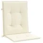 Low back garden chair cushion 4 pcs cream Oxford fabric by vidaXL, Cushions for chairs and sofas - Ref: Foro24-47553, Price: ...