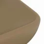 Luxury rectangular matte cream ceramic washbasin 71x38 cm by vidaXL, Sinks - Ref: Foro24-146963, Price: 86,12 €, Discount: %