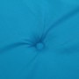 Garden chair cushion low backrest 2 pcs blue Oxford fabric by vidaXL, Cushions for chairs and sofas - Ref: Foro24-47554, Pric...