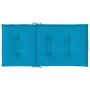 Gartenstuhl Kissen mit niedriger Rückenlehne 4 Stück Oxford blauer Stoff von vidaXL, Kissen für Stühle und Sofas - Ref: Foro2...