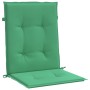 Garden chair cushion low backrest 2 pcs green Oxford fabric by vidaXL, Cushions for chairs and sofas - Ref: Foro24-47556, Pri...