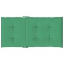 Garden chair cushion low backrest 2 pcs green Oxford fabric by vidaXL, Cushions for chairs and sofas - Ref: Foro24-47556, Pri...