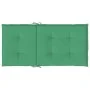 Cojín silla jardín respaldo bajo 4 uds tela Oxford verde de vidaXL, Cojines para sillas y sofás - Ref: Foro24-47557, Precio: ...