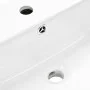 Lavabo de pared de cerámica blanco 500x450x410 mm de vidaXL, Lavabos - Ref: Foro24-143019, Precio: 166,81 €, Descuento: %