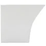 Lavabo de pared de cerámica blanco 500x450x410 mm de vidaXL, Lavabos - Ref: Foro24-143019, Precio: 166,81 €, Descuento: %