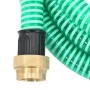 Suction hose with brass connectors PVC green 29 mm 15m by vidaXL, Garden hoses - Ref: Foro24-151048, Price: 76,61 €, Discount: %