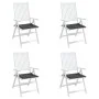 Gartenstuhl Kissen 4 Stück Oxford anthrazit Stoff 40x40x3 cm von vidaXL, Kissen für Stühle und Sofas - Ref: Foro24-47588, Pre...
