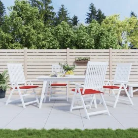 Gartensesselkissen 4 Stück Stoff rot 40x40x3 cm von vidaXL, Kissen für Stühle und Sofas - Ref: Foro24-47593, Preis: 37,00 €, ...