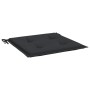 Gartenstuhlkissen 4 Stück Stoff schwarz 40x40x3 cm von vidaXL, Kissen für Stühle und Sofas - Ref: Foro24-47594, Preis: 32,79 ...