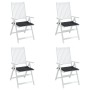 Gartenstuhlkissen 4 Stück Stoff schwarz 40x40x3 cm von vidaXL, Kissen für Stühle und Sofas - Ref: Foro24-47594, Preis: 32,79 ...