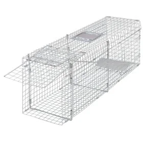 Galvanized live animal trap 100 cm by vidaXL, Animal traps - Ref: Foro24-170238, Price: 49,09 €, Discount: %