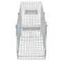 Trampa para animales vivos galvanizada 100 cm de vidaXL, Trampas para animales - Ref: Foro24-170238, Precio: 71,79 €, Descuen...