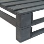 Eckpalettenbank für den Garten aus grauem Holz von vidaXL, Gartenbänke - Ref: Foro24-44698, Preis: 75,14 €, Rabatt: %