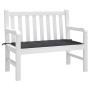 Cojín para banco de jardín tela Oxford negro 120x50x3 cm by vidaXL, Cushions for chairs and sofas - Ref: Foro24-47618, Price:...