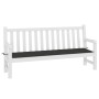 Gartenbankauflage Oxford-Stoff schwarz 150x50x3 cm von vidaXL, Kissen für Stühle und Sofas - Ref: Foro24-47619, Preis: 23,85 ...