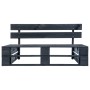 Banco de palés para jardín madera negro by vidaXL, garden benches - Ref: Foro24-45762, Price: 80,59 €, Discount: %