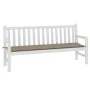 Cojín de banco de jardín tela Oxford gris taupé 180x50x3 cm von vidaXL, Kissen für Stühle und Sofas - Ref: Foro24-47624, Prei...