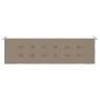 Cojín de banco de jardín tela Oxford gris taupé 180x50x3 cm von vidaXL, Kissen für Stühle und Sofas - Ref: Foro24-47624, Prei...