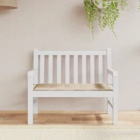Cojín de banco de jardín tela Oxford beige 100x50x3 cm de vidaXL, Cojines para sillas y sofás - Ref: Foro24-47625, Precio: 23...