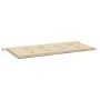 Cojín de banco de jardín tela Oxford beige 120x50x3 cm de vidaXL, Cojines para sillas y sofás - Ref: Foro24-47626, Precio: 26...