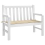 Oxford beige Gartenbankkissen 120x50x3 cm von vidaXL, Kissen für Stühle und Sofas - Ref: Foro24-47626, Preis: 26,81 €, Rabatt: %