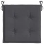 Garden chair cushions 2 pcs anthracite Oxford fabric 40x40x3 cm by vidaXL, Cushions for chairs and sofas - Ref: Foro24-314002...