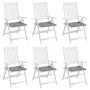 Garden chair cushions 6 pcs Gray Oxford fabric 40x40x3 cm by vidaXL, Cushions for chairs and sofas - Ref: Foro24-314005, Pric...