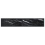 Mesa consola vidrio templado mármol negro 180x35x75,5 cm de vidaXL, Mesas auxiliares - Ref: Foro24-331685, Precio: 95,59 €