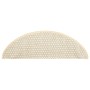 Selbstklebende Sisal-Stufenmatte 15 Stück creme 65x21x4 cm von vidaXL, Treppenmatten - Ref: Foro24-326881, Preis: 109,90 €, R...