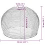 Iron and paper ceiling lamp shade Ø36x26 cm by vidaXL, Lampshades - Ref: Foro24-364363, Price: 39,58 €, Discount: %