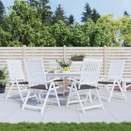 Gartenstuhlkissen 6 Stück Oxford-Stoff Anthrazit 50x50x3 cm von vidaXL, Kissen für Stühle und Sofas - Ref: Foro24-314039, Pre...