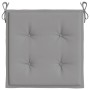 Cojines de silla de jardín 6 uds tela Oxford gris 50x50x3 cm by vidaXL, Cushions for chairs and sofas - Ref: Foro24-314041, P...