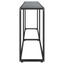 Mesa consola vidrio templado negro 200x35x75,5 cm de vidaXL, Mesas auxiliares - Ref: Foro24-331687, Precio: 100,66 €, Descuen...
