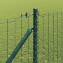 Reja con postes Verde 1.2 x 10 m Acero