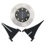 Lámparas solares de suelo 8 unidades luces LED blanco de vidaXL, Iluminación de exterior - Ref: Foro24-44416, Precio: 41,42 €...