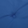 Cojín de banco de jardín tela Oxford azul 100x50x3 cm