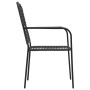 9-piece garden dining set made of cotton rope and black steel by vidaXL, Garden sets - Ref: Foro24-3058280, Price: 607,63 €, ...